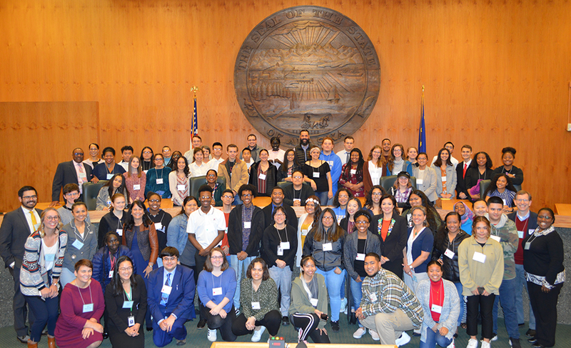 Participants in Color of Justice 2019 program in Anchorage