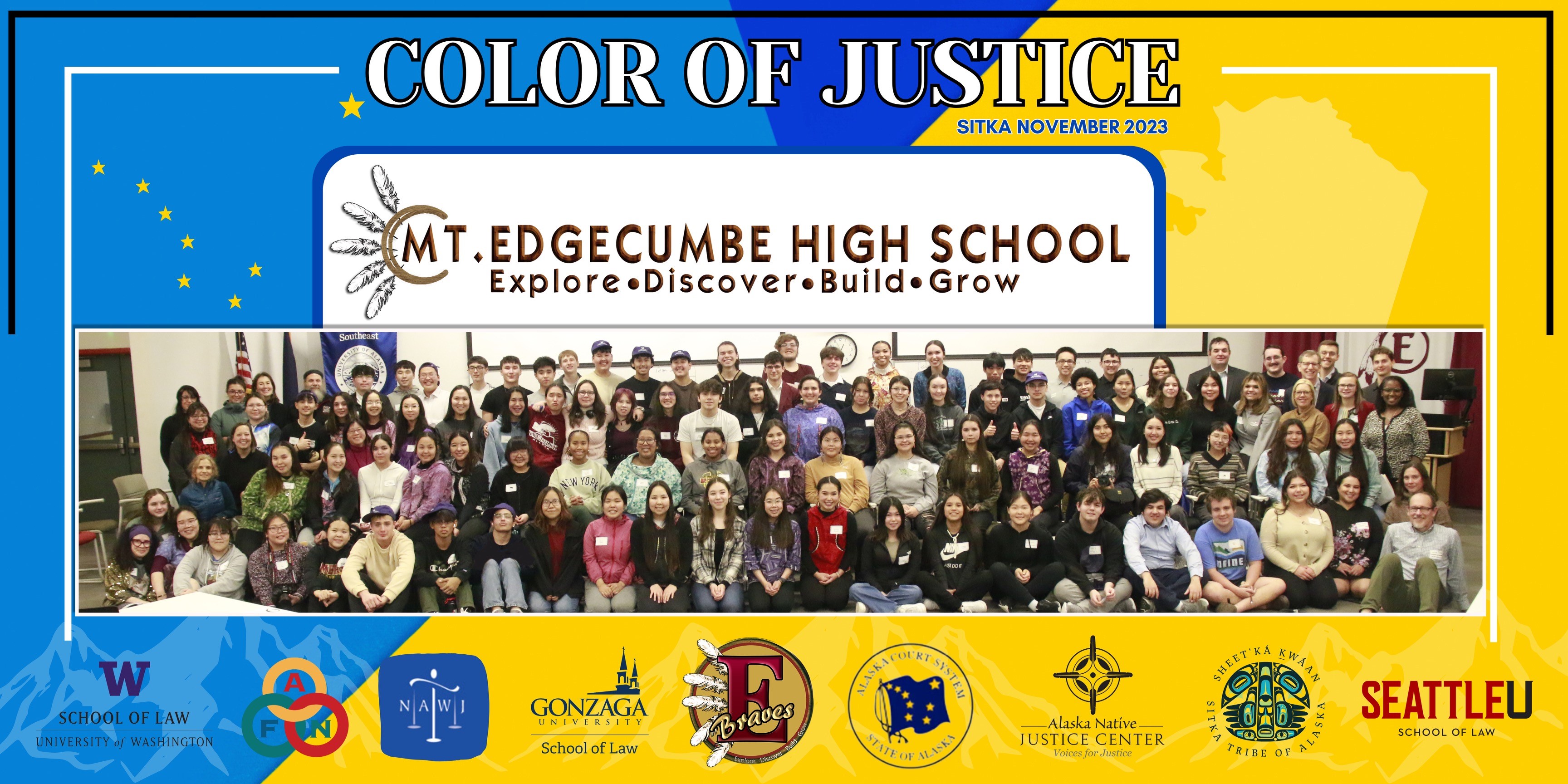 Participants in Color of Justice 2019 program in Anchorage